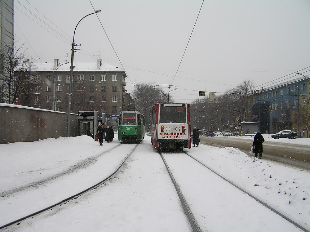 Новосибирск — Трамвайные линии и конечные