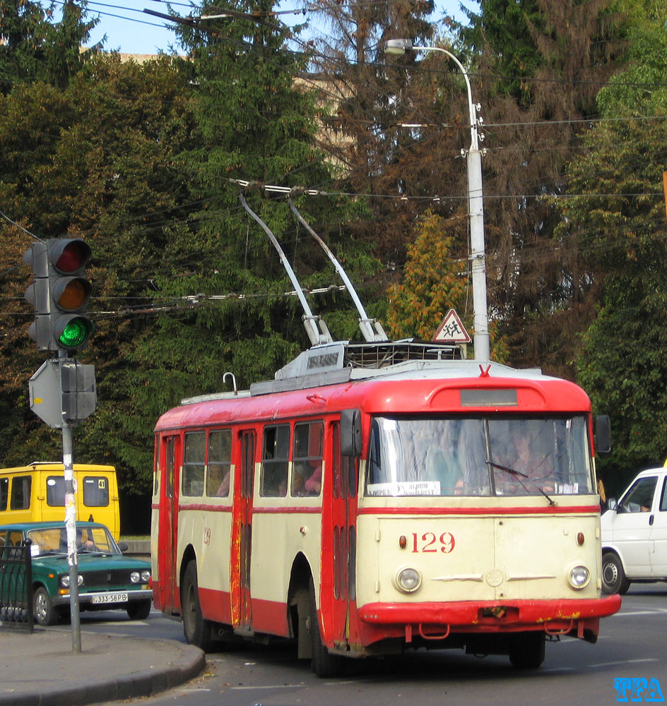 Ровно, Škoda 9TrHT28 № 129