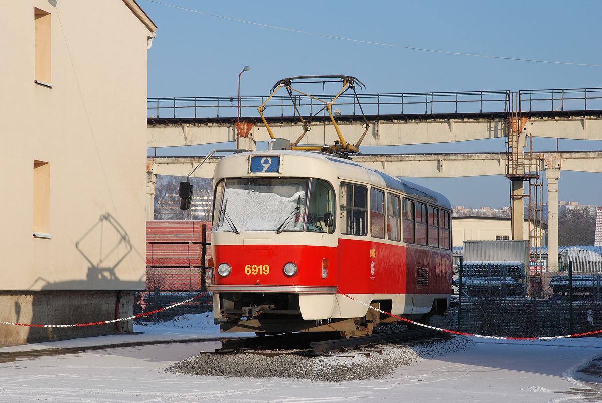 Прага, Tatra T3 № 6919