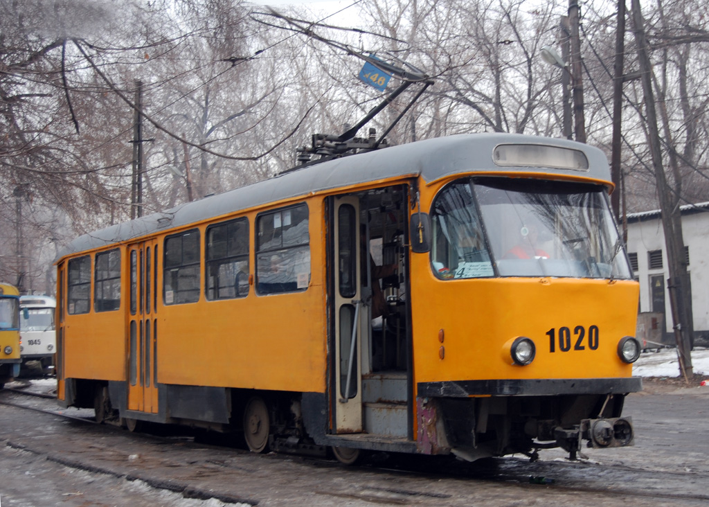 Алматы, Tatra T3D № 1020