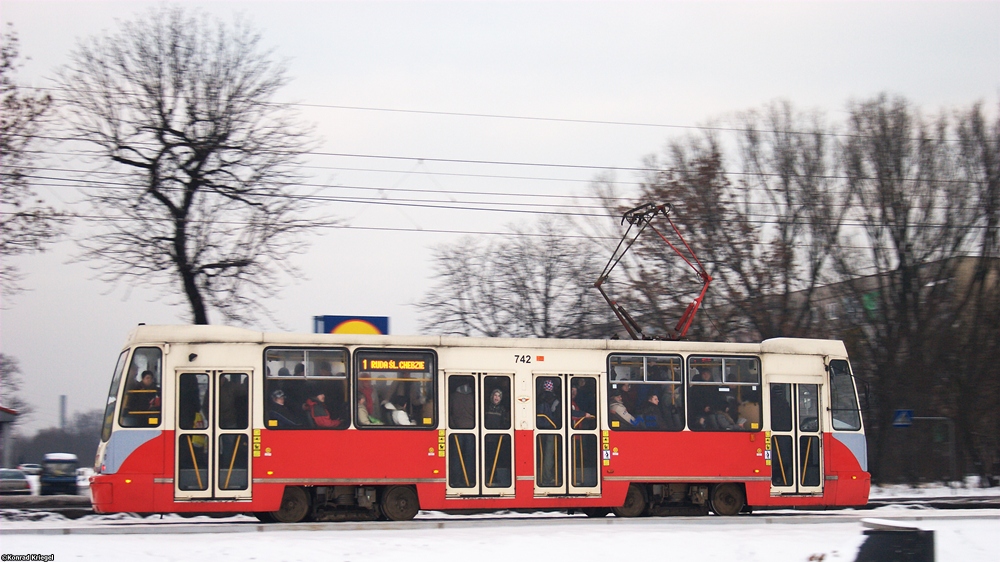 Верхнесилезская агломерация, Konstal 105N-2K № 742