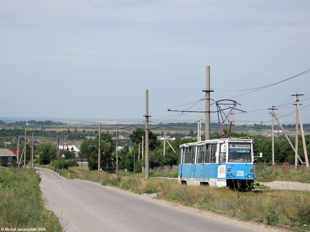 Саратов, 71-605А № 1308; Саратов — Трамвайные линии Саратов, 71-605А № 1308; Саратов — Трамвайные линии
