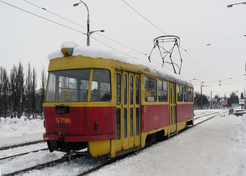 Киев, Tatra T3SU № 5798
