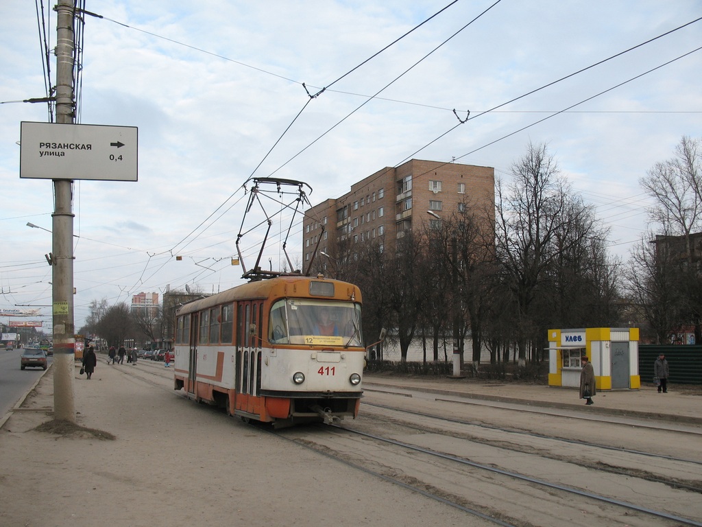 Toula, Tatra T3SU N°. 411