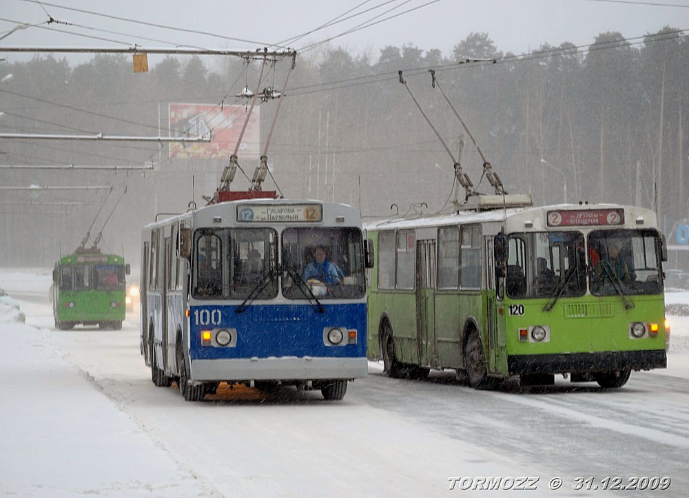 Пермь, ЗиУ-682Г-012 [Г0А] № 100; Пермь — Разные фотографии