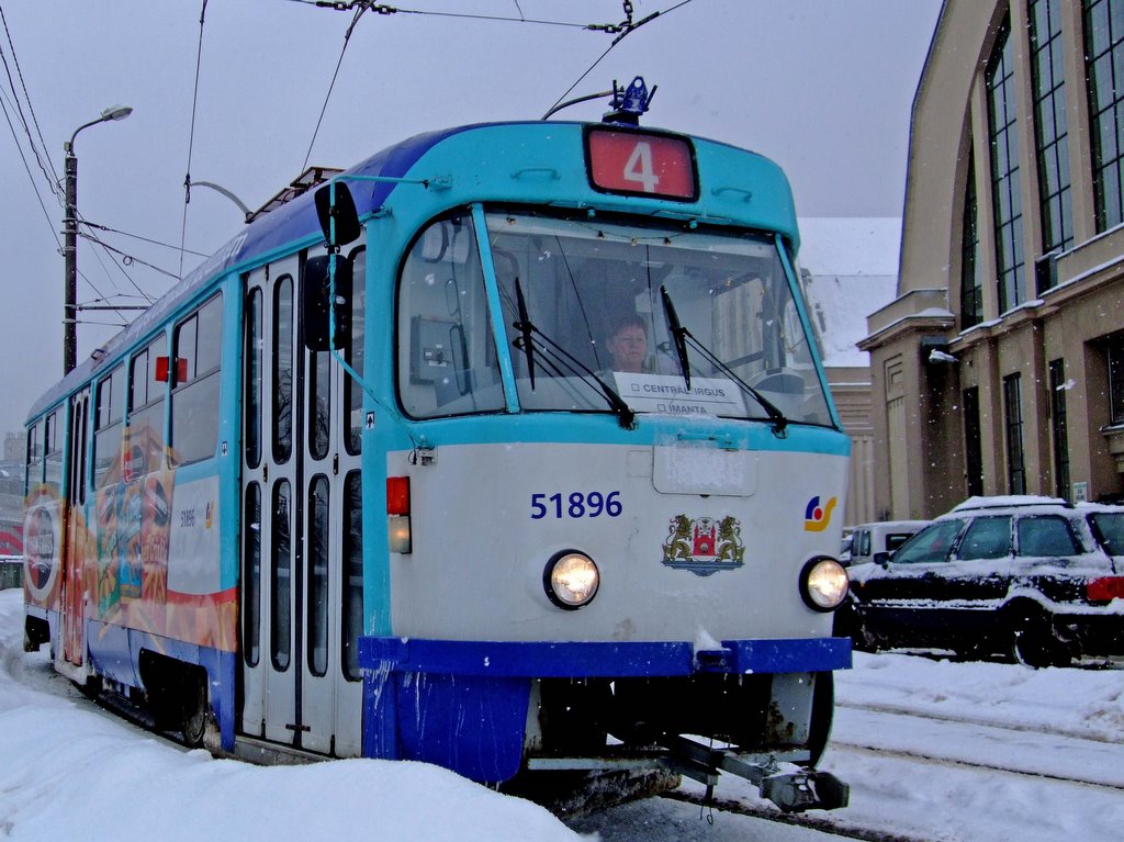 Рига, Tatra T3A № 51896