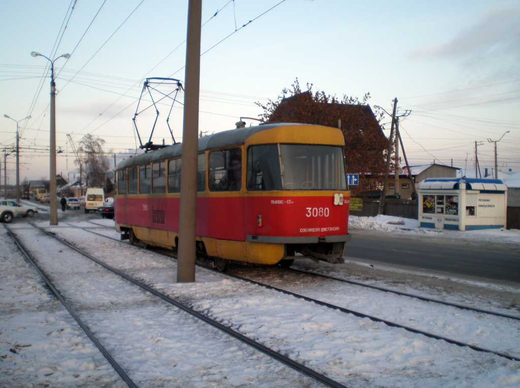 Барнаул, Tatra T3SU № 3080