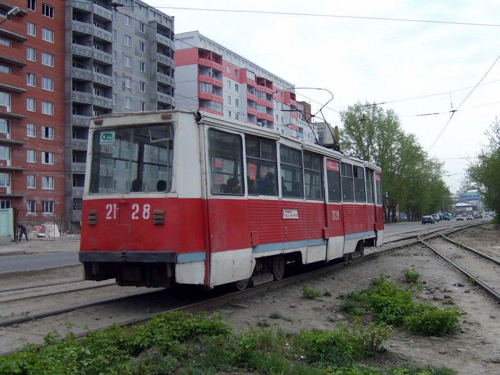 Новосибирск, 71-605 (КТМ-5М3) № 2128