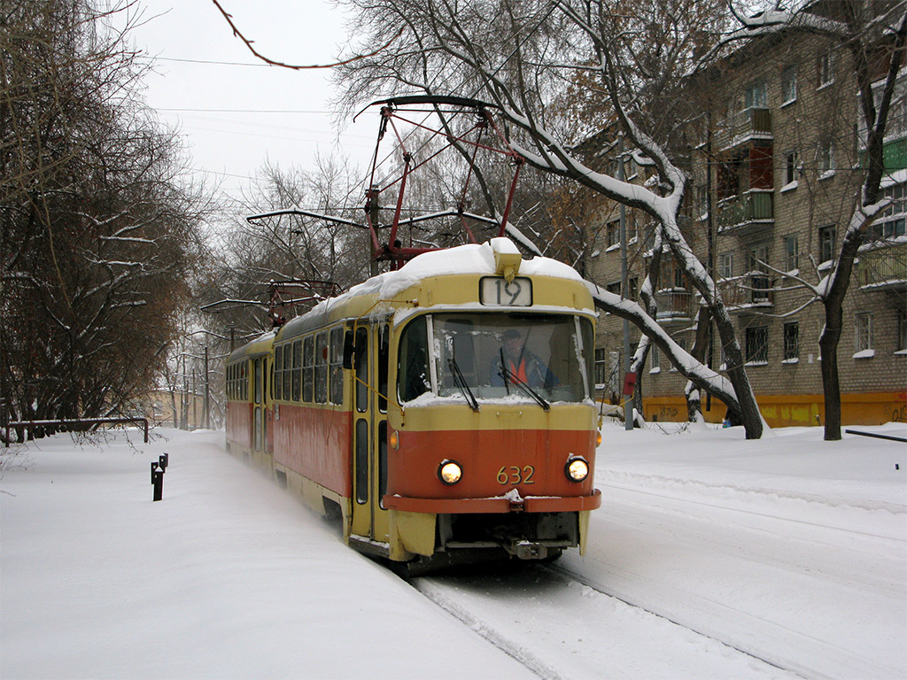 Екатеринбург, Tatra T3SU (двухдверная) № 632