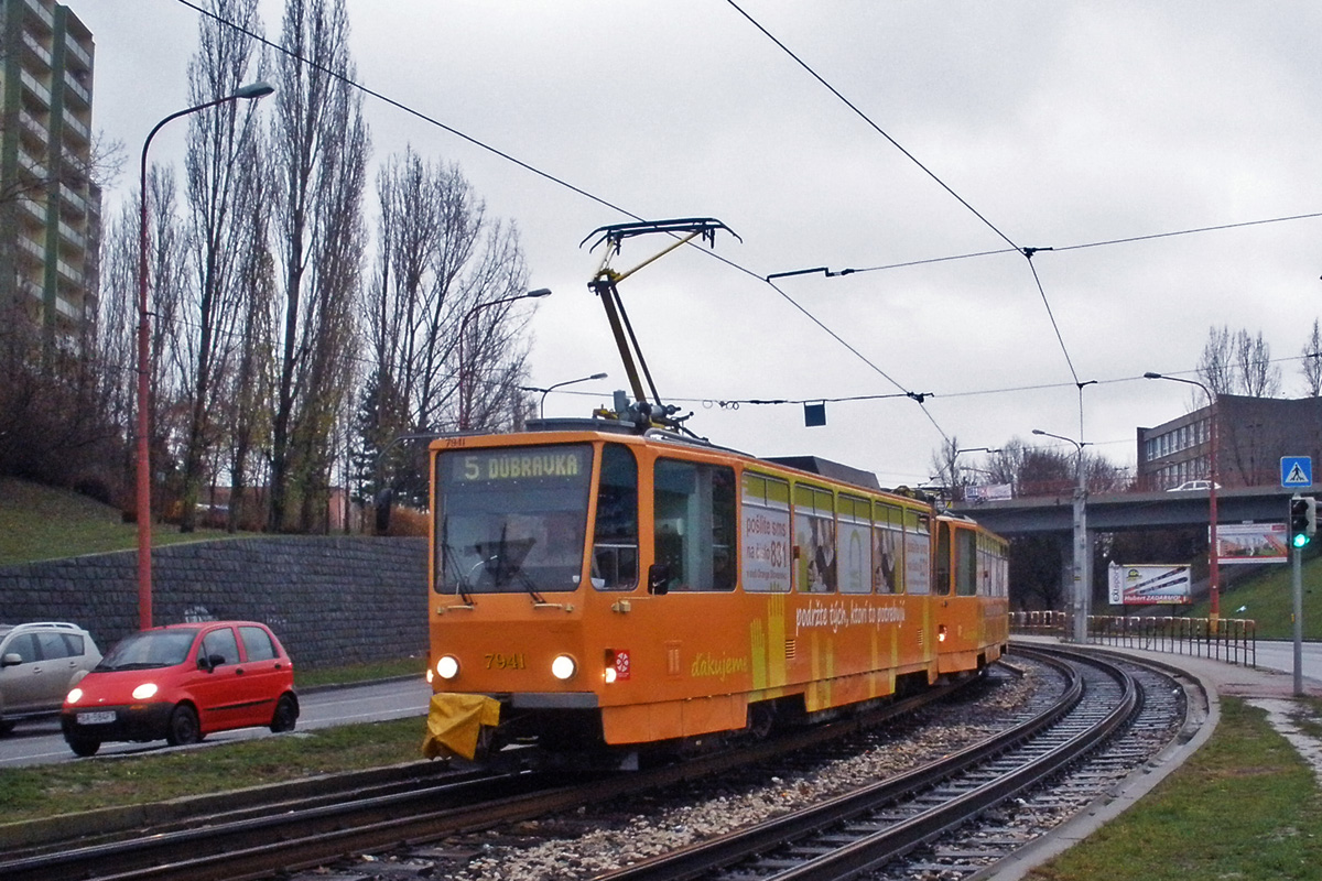 Bratislava, Tatra T6A5 N°. 7941