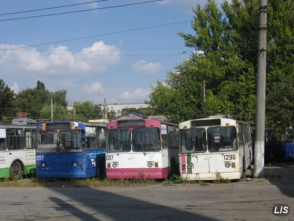 Житомир, ЗиУ-682В-012 [В0А] № 1296; Житомир — Списанные троллейбусы Житомира