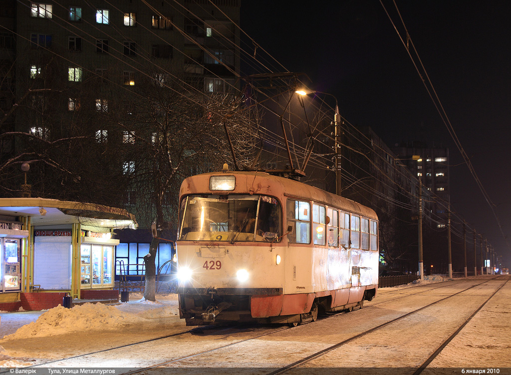 Toula, Tatra T3SU N°. 429