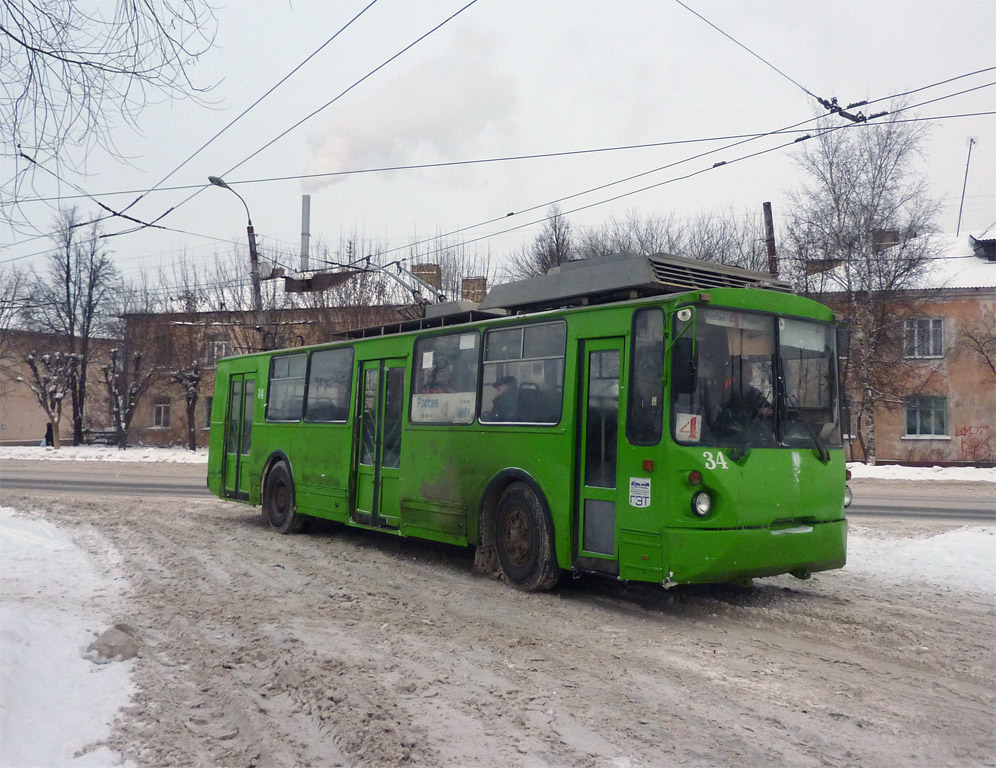 Tver, VZTM-5284 N°. 34; Tver — Trolleybus terminals and turning rings