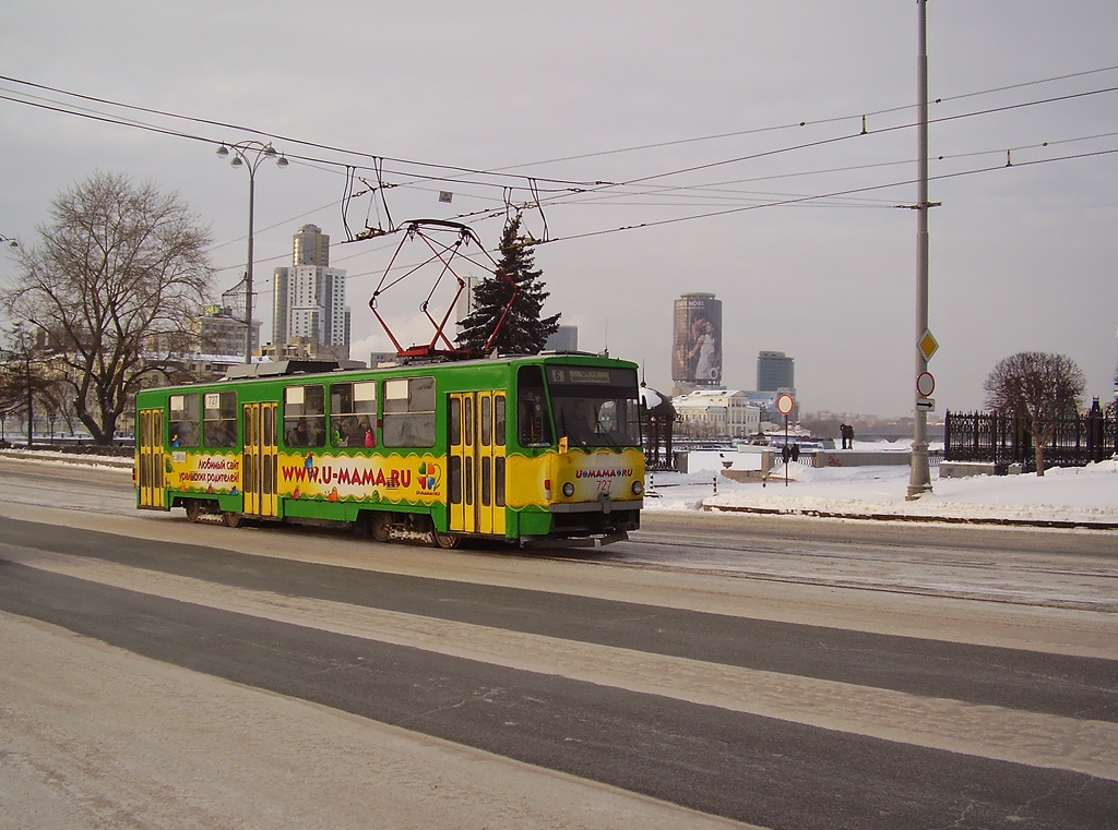 Екатеринбург, Tatra T6B5SU № 727