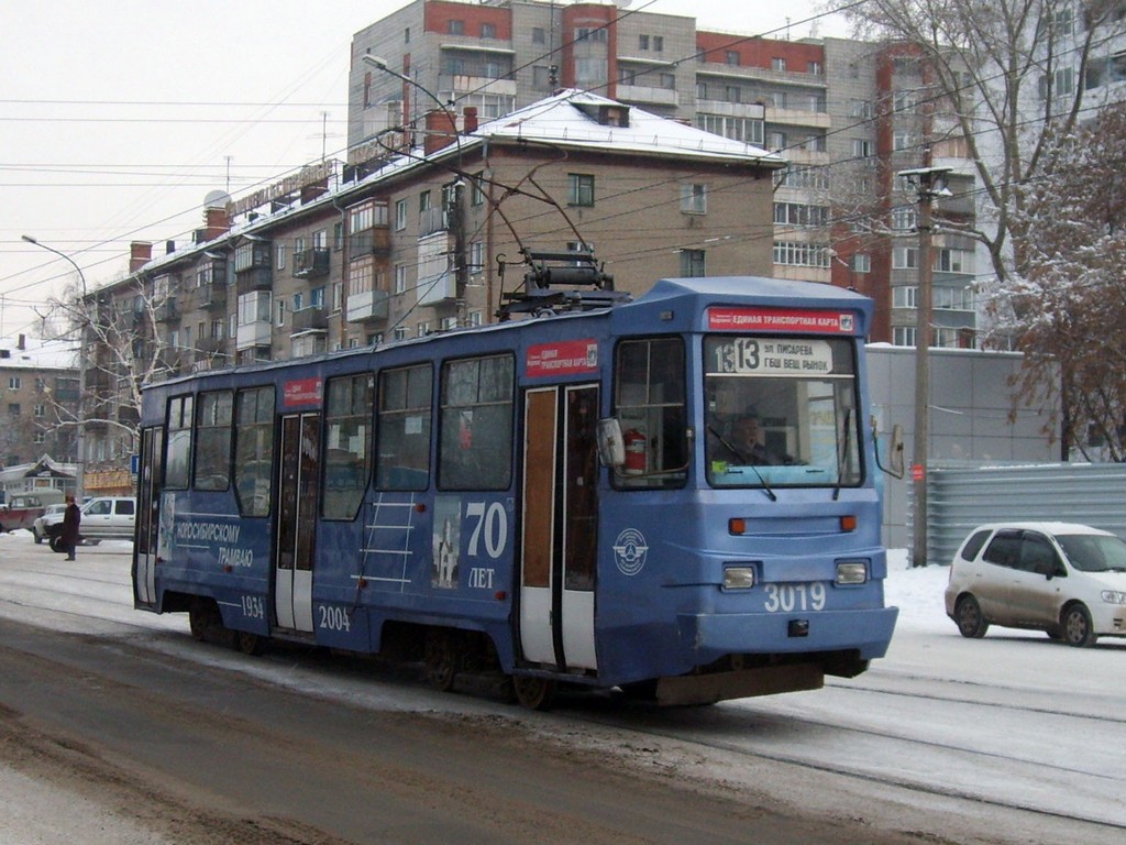 Новосибирск, 71-605 (КТМ-5М3) № 3019