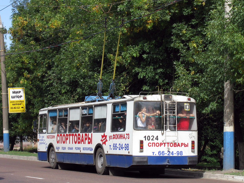 Брянск, ЗиУ-682Г-016 (012) № 1024