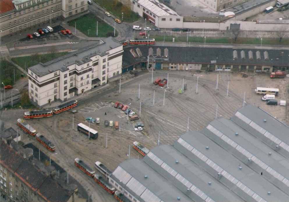 Prague — Tram depots