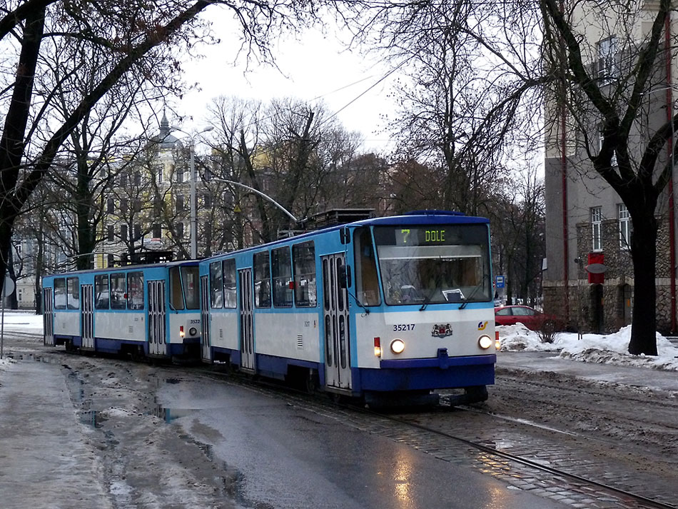 Рига, Tatra T3MR (T6B5-R) № 35217