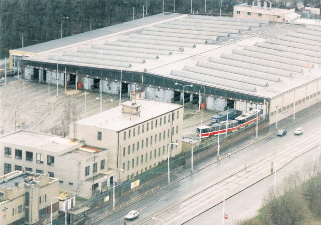 Prague — Tram depots