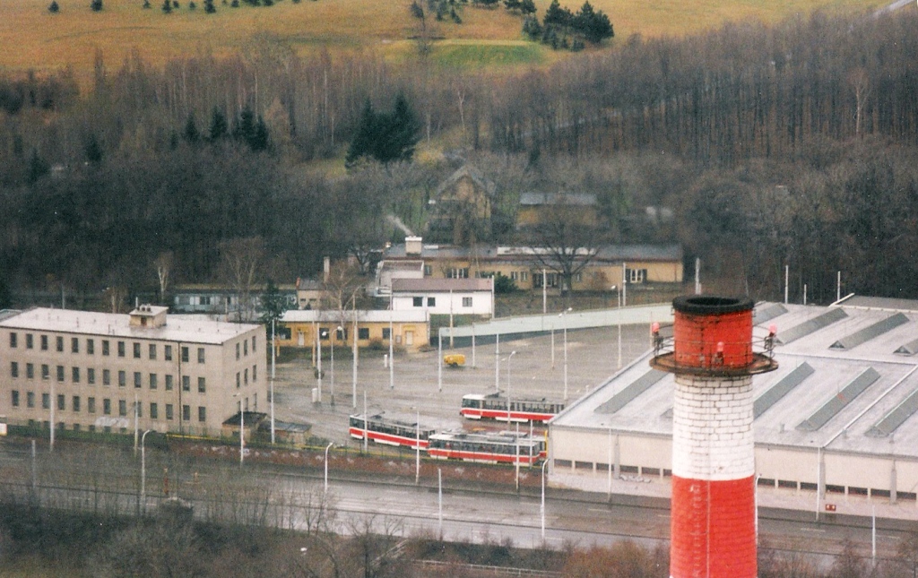 Prague — Tram depots