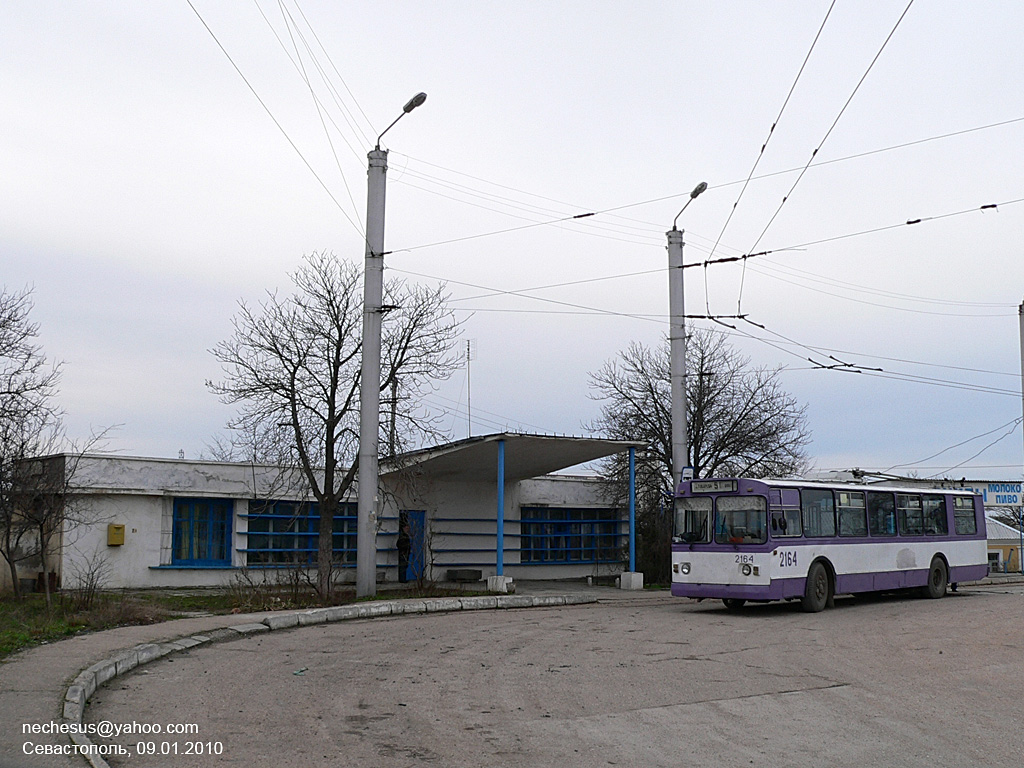 Севастополь, ЗиУ-682В-012 [В0А] № 2164; Севастополь — Троллейбусные линии и кольца