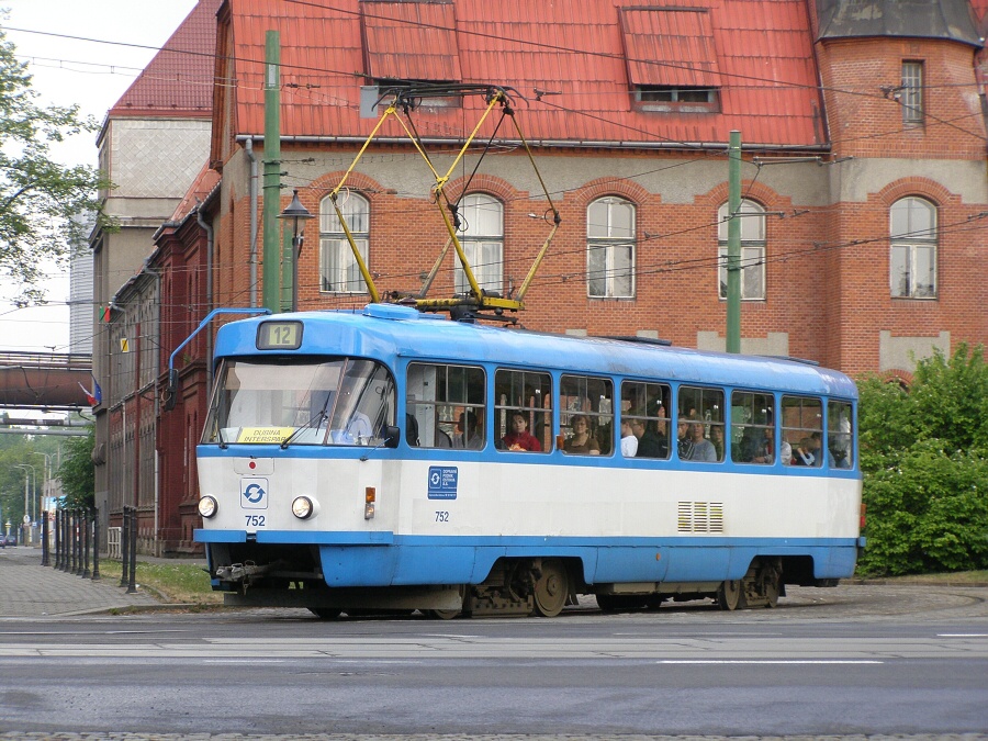 Острава, Tatra T3 № 752