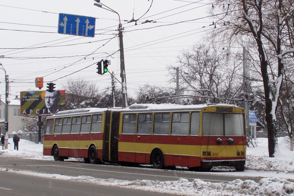 Киев, Škoda 15Tr03/6 № 486