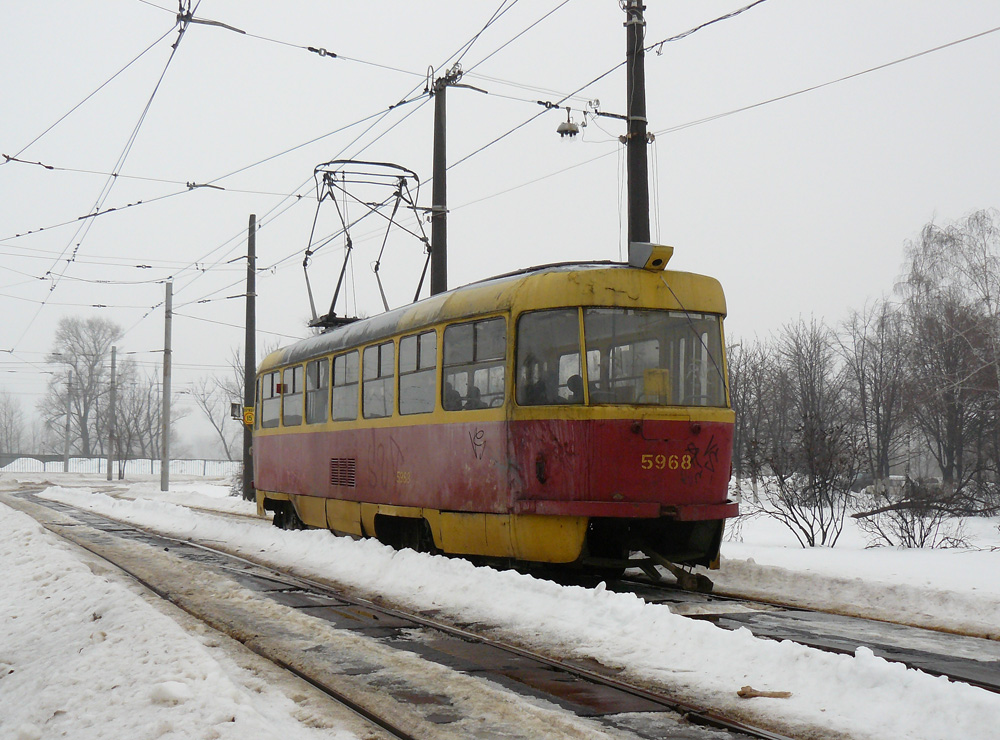 Киев, Tatra T3SU № 5968