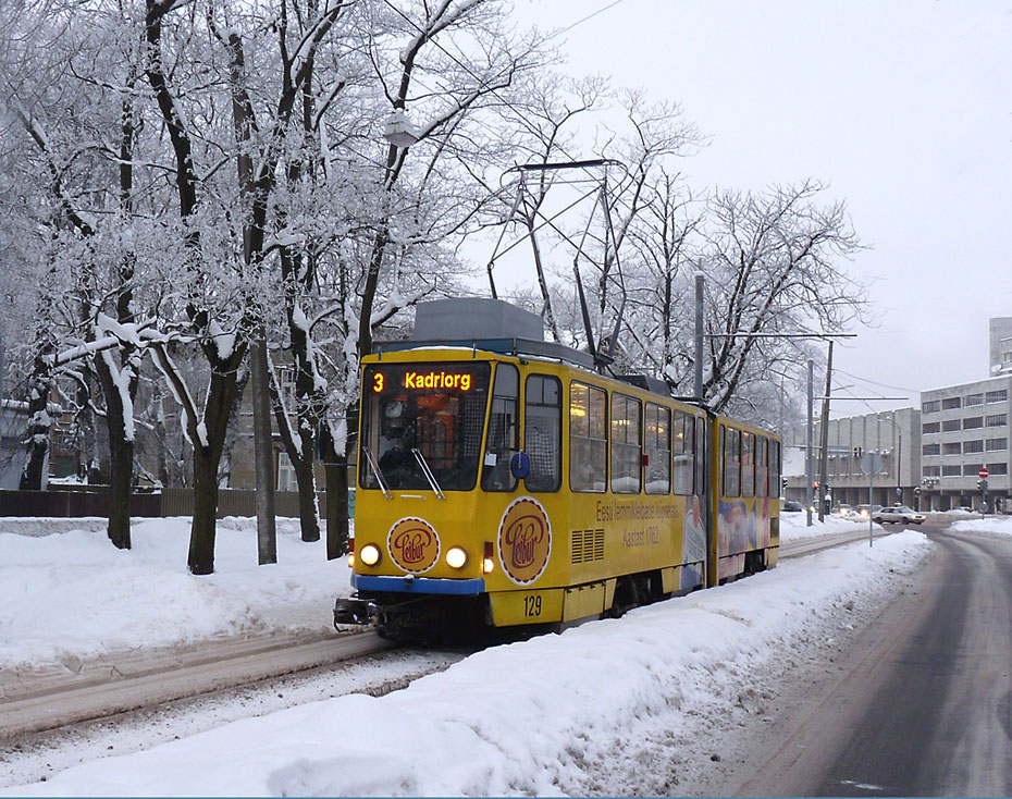 Tallinn, Tatra KT4D č. 129