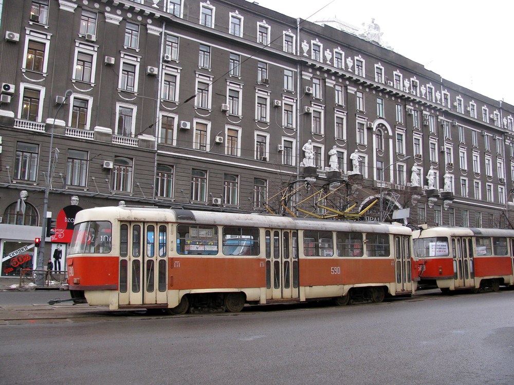Харьков, Tatra T3SU № 590 Харьков, Tatra T3SU № 590