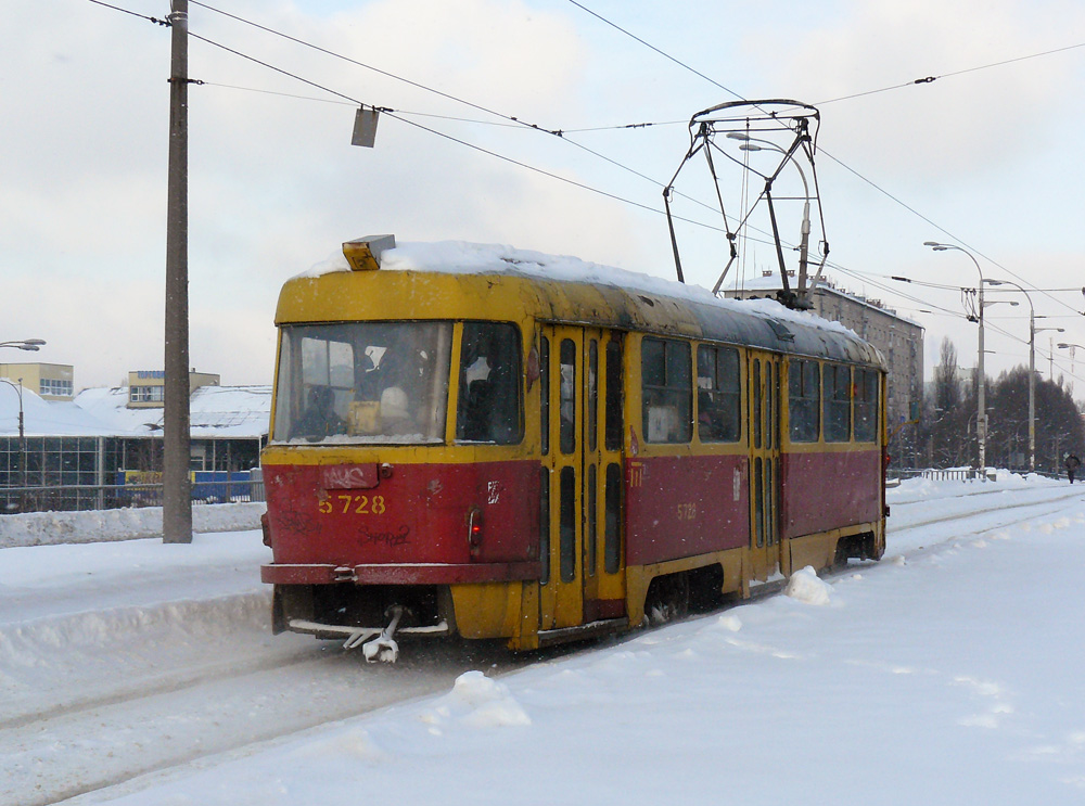 Киев, Tatra T3SU № 5728