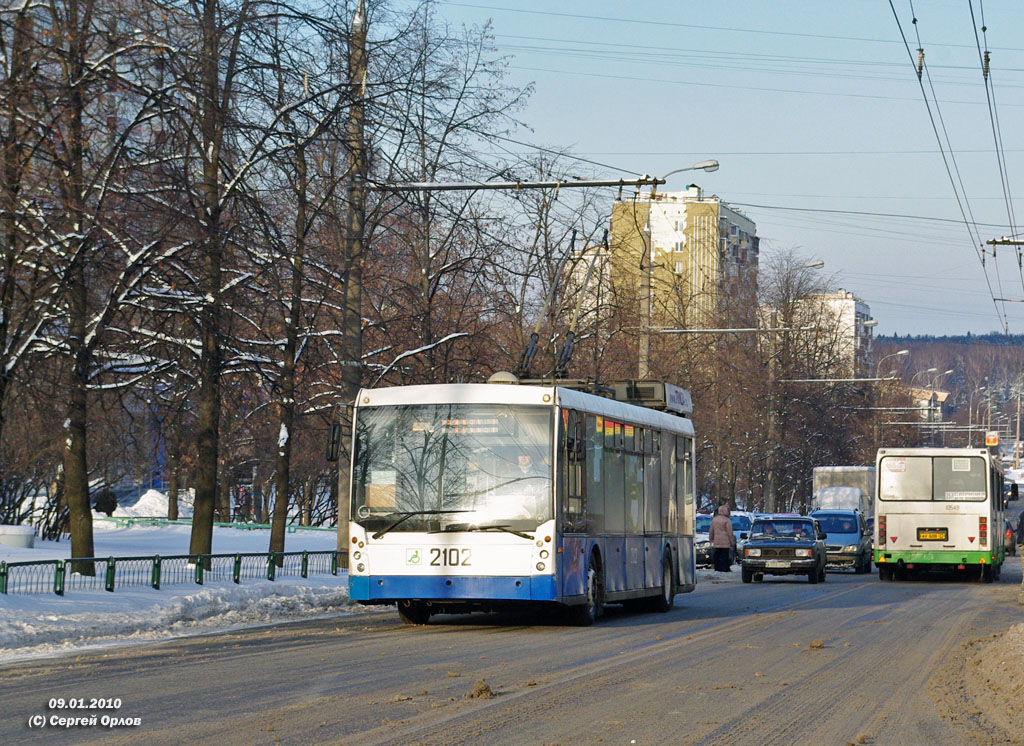 Москва, Тролза-5265.00 «Мегаполис» № 2102
