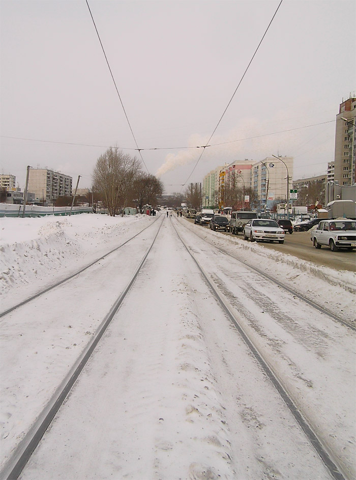 Nowosibirsk — Tram road
