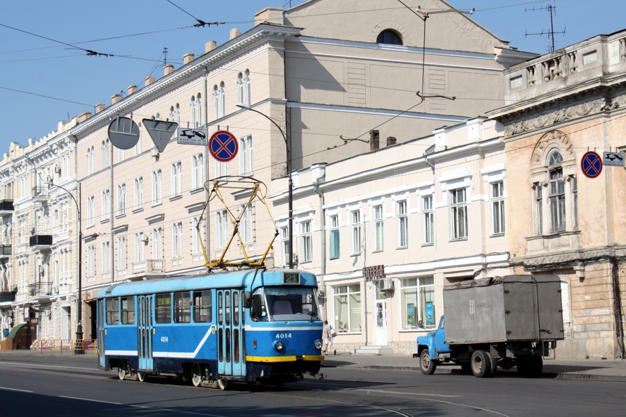 Одесса, Tatra T3R.P № 4014