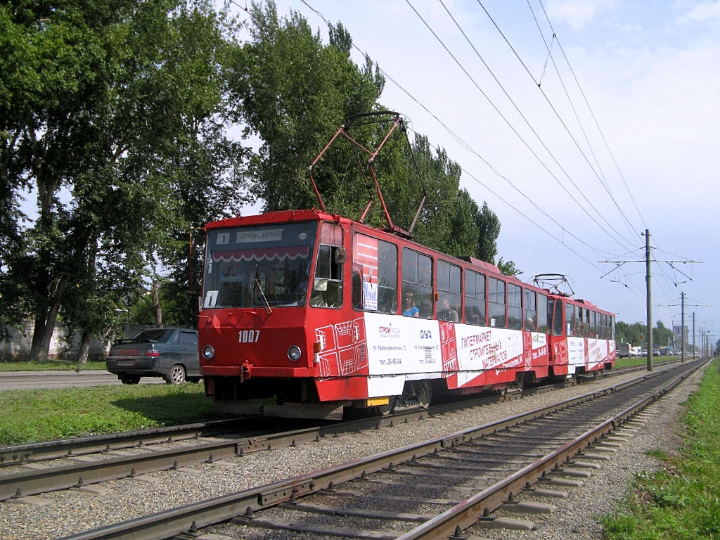 Барнаул, Tatra T6B5SU № 1007