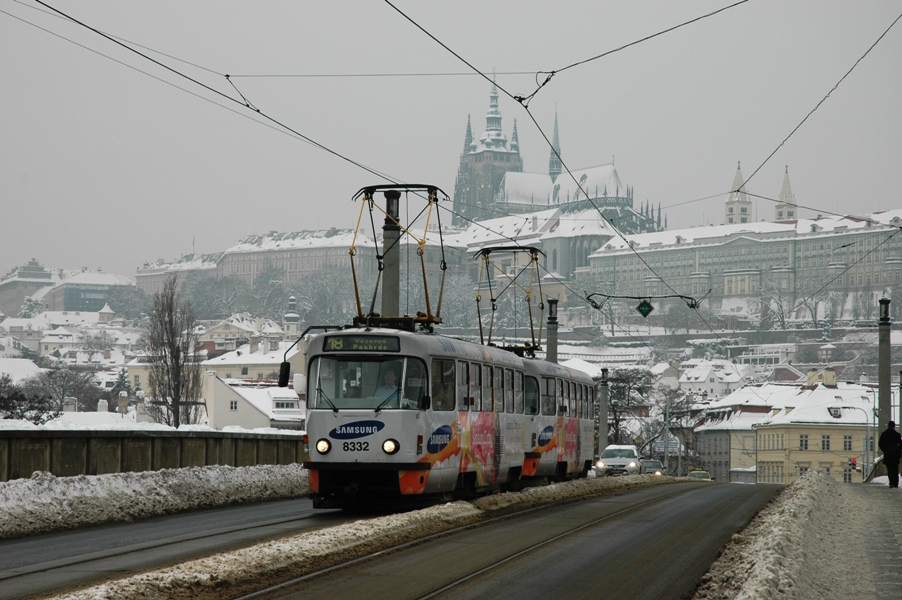 Прага, Tatra T3R.P № 8332