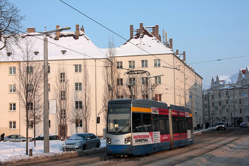 Лейпциг, Leoliner Fahrzeug-Bau Leipzig NGTW6L № 1311