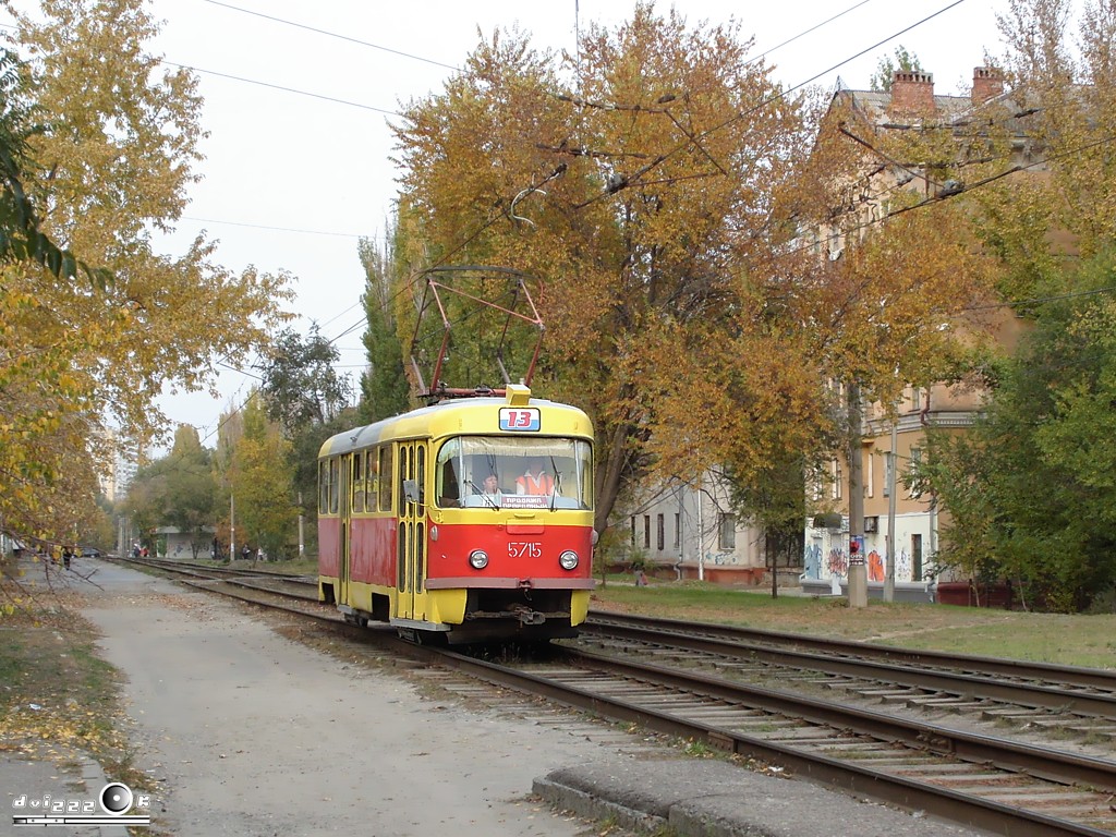 Волгоград, Tatra T3SU № 5715 Волгоград, Tatra T3SU № 5715