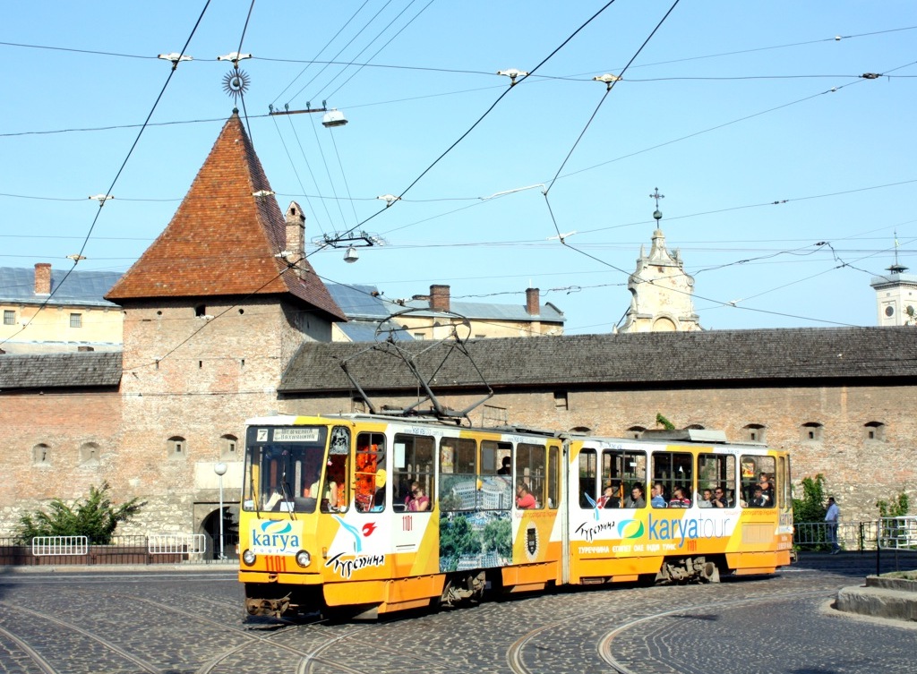 Львів, Tatra KT4SU № 1101