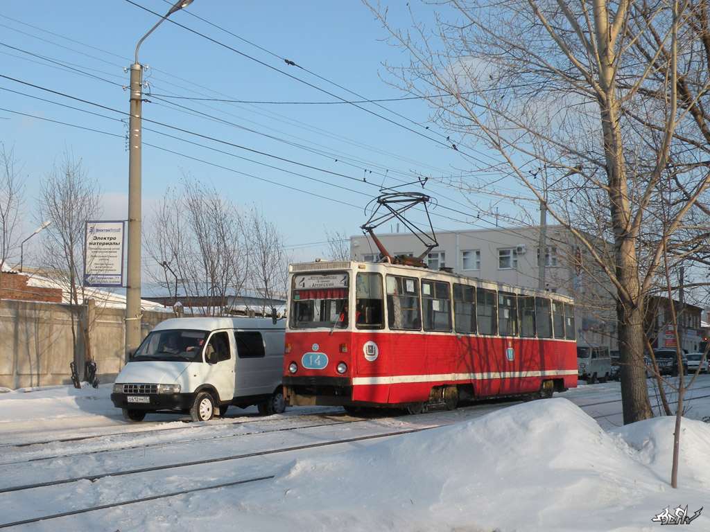 Омск, 71-605 (КТМ-5М3) № 14