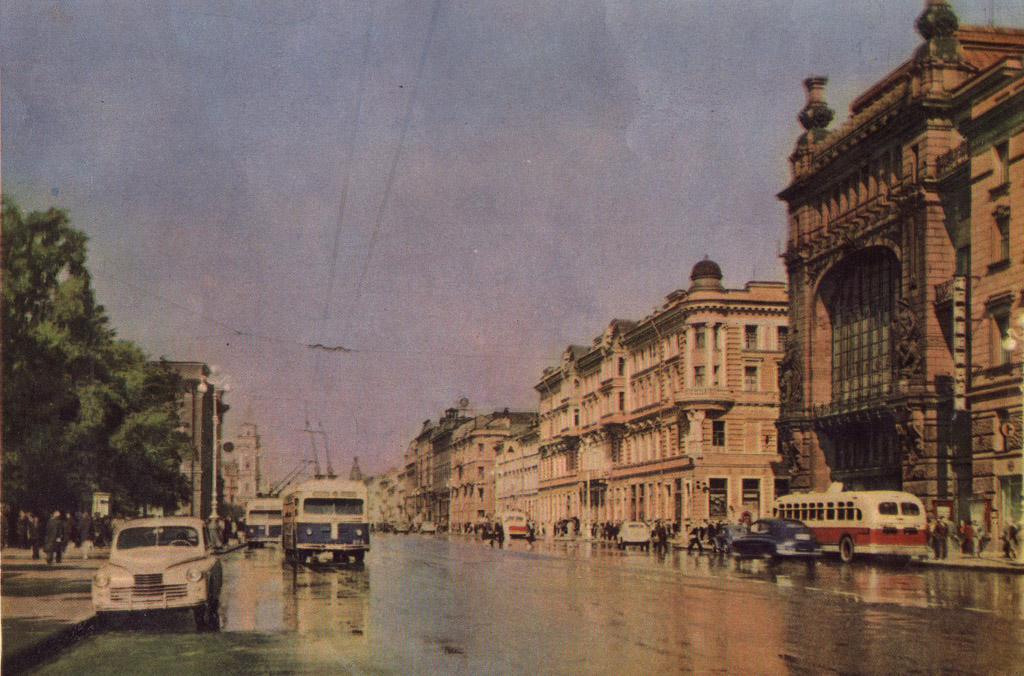 Санкт-Петербург — Исторические фотографии троллейбусов