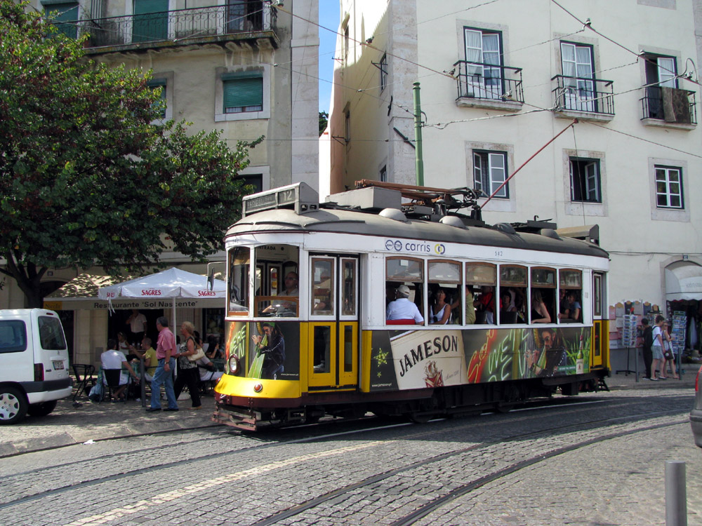 Aglomeracija Lizbone, Carris 2-axle motorcar (Remodelado) č. 542