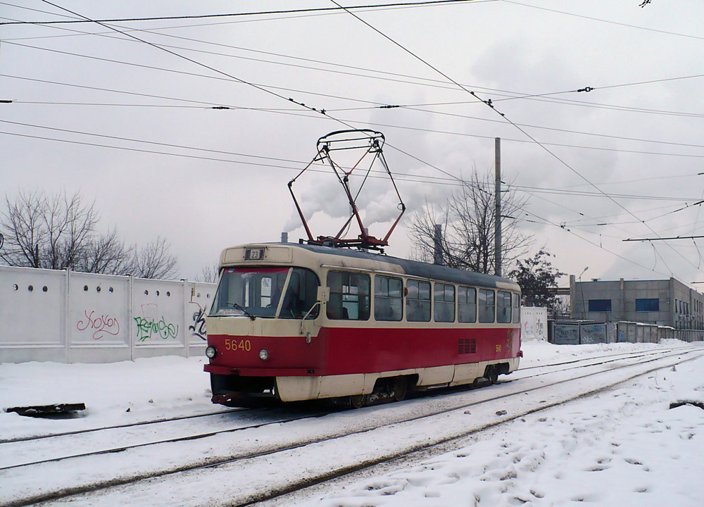 Киев, Tatra T3SU № 5640