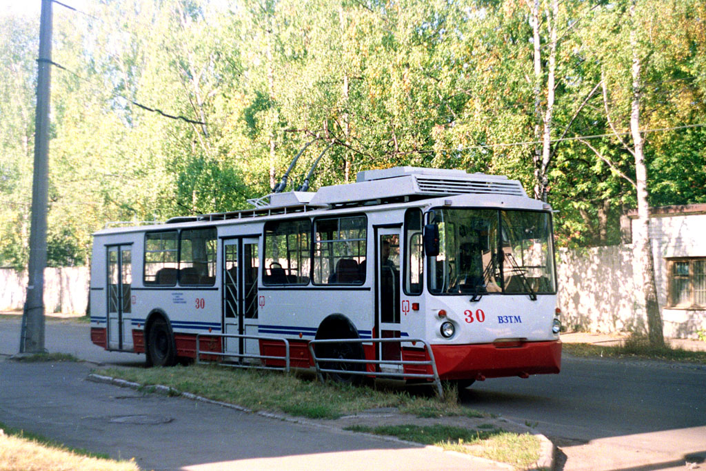Тверь, ВЗТМ-5284 № 30; Тверь — Служебные троллейбусные линии; Тверь — Тверской троллейбус в начале 2000-х гг. (2002 — 2006 гг.)