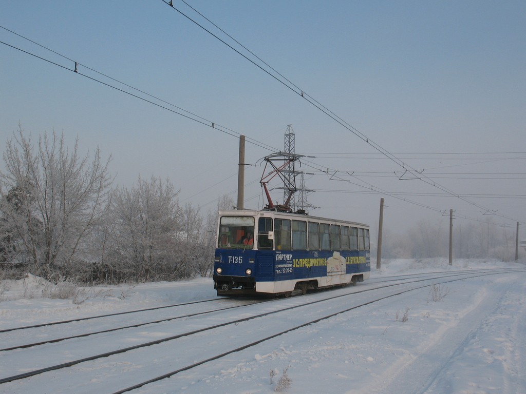 Ангарск, 71-605 (КТМ-5М3) № 135 Ангарск, 71-605 (КТМ-5М3) № 135