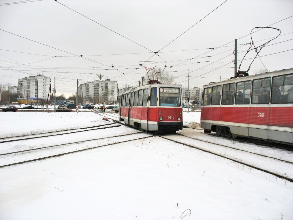 Нижний Новгород, 71-605 (КТМ-5М3) № 3412