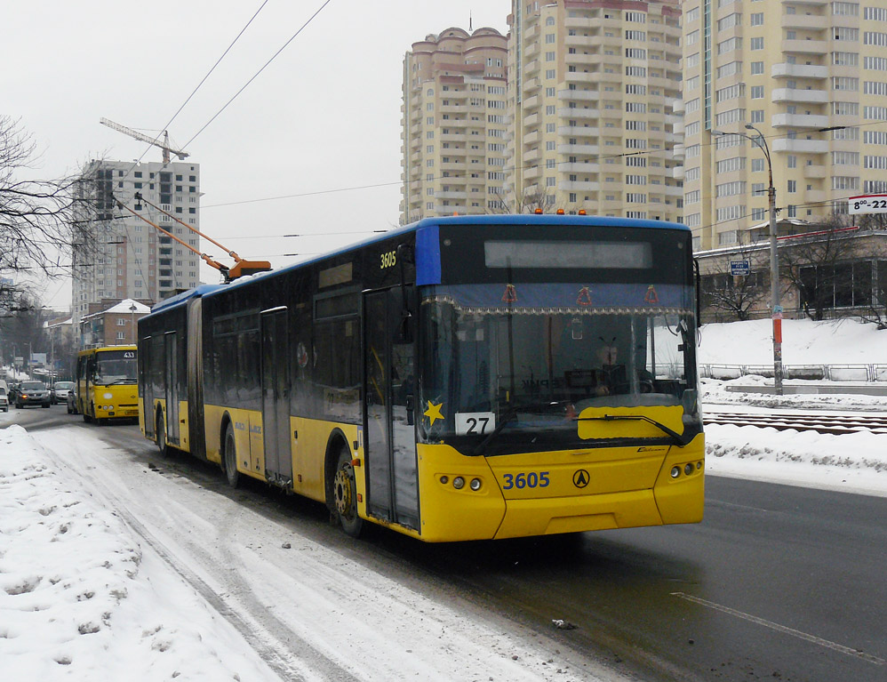 Киев, ЛАЗ E301D1 № 3605