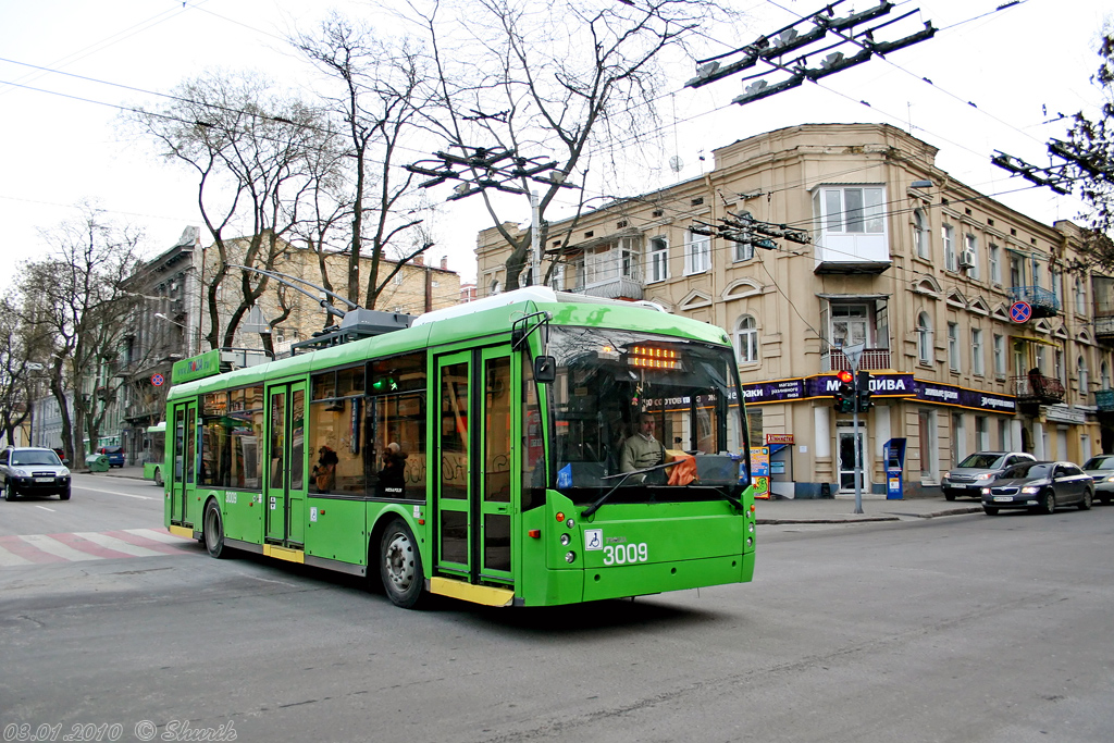Одесса, Тролза-5265.00 «Мегаполис» № 3009