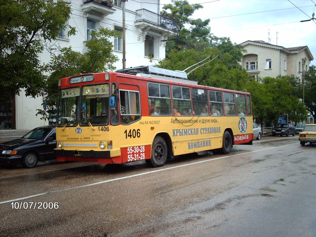 Севастополь, ЮМЗ Т2 № 1406