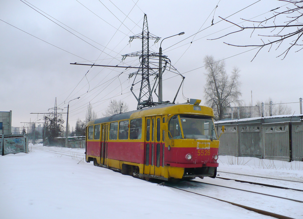 Киев, Tatra T3SU № 5526